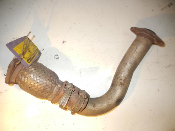 Exhaust front section from a Renault Megane Scénic (JA) 1.9dTi RN,RT 1998