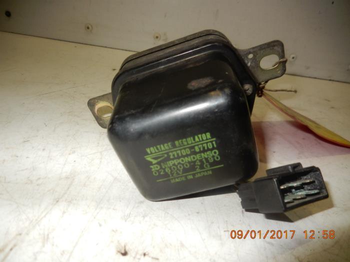 Voltage regulator from a Daihatsu Charade 1986