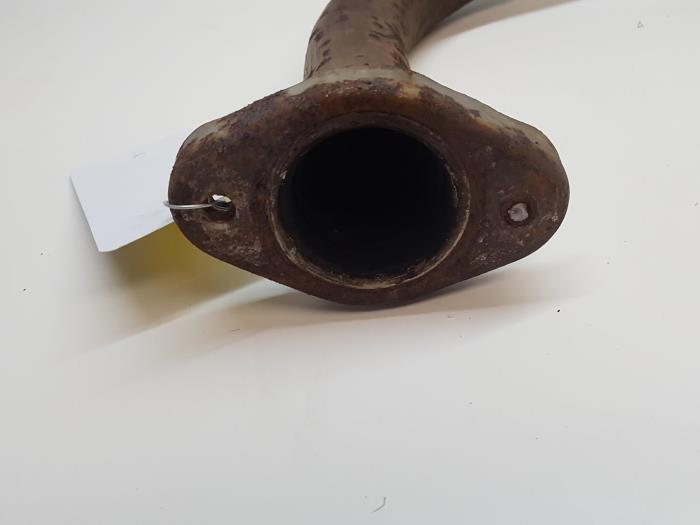 Exhaust rear silencer from a Toyota Yaris III (P13)  2012