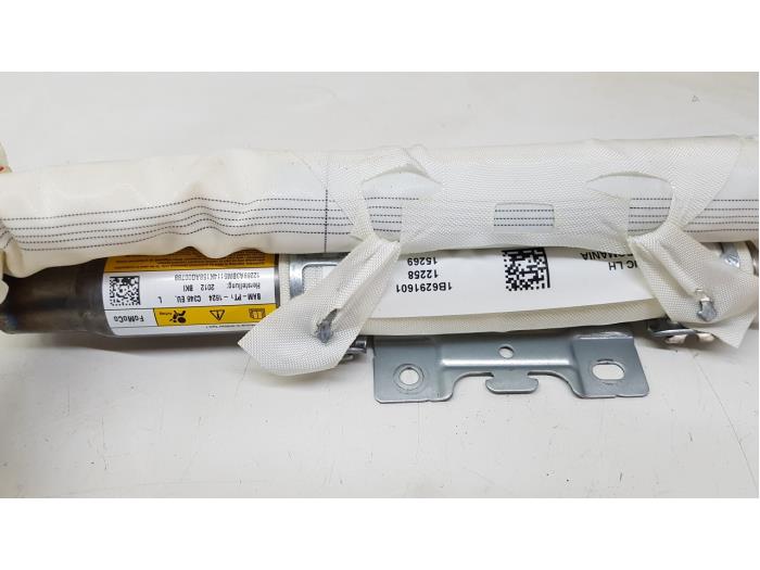Roof curtain airbag, left from a Ford Focus 3 Wagon 1.6 TDCi ECOnetic 2012