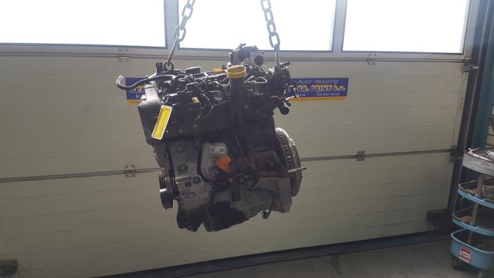 Motor van een Renault Megane III Grandtour (KZ) 1.5 dCi 110 2016