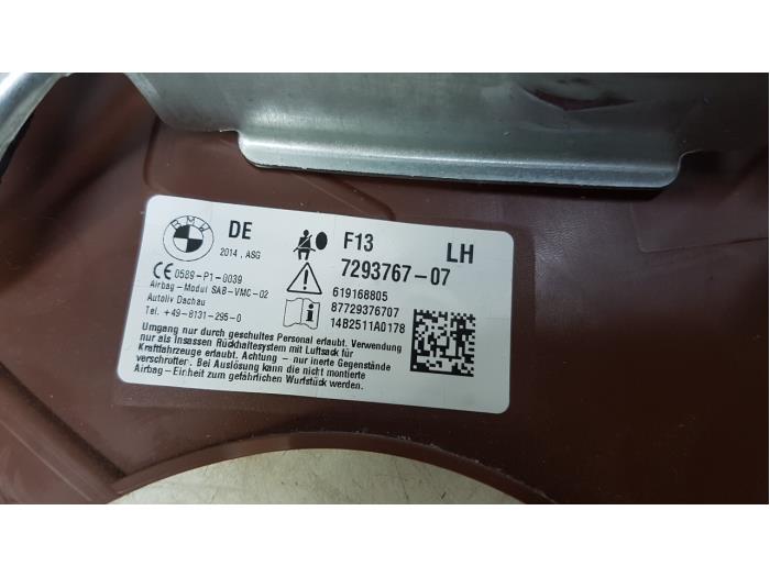 Seat airbag (seat) BMW 6 serie Gran Coupe 640d xDrive 24V - 7293767