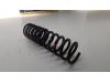 Rear coil spring from a Ford Focus 3 Wagon 1.0 Ti-VCT EcoBoost 12V 125 2014