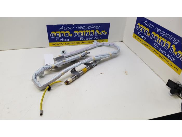 Roof curtain airbag, right from a Toyota Auris (E15) 1.4 VVT-i 16V 2008