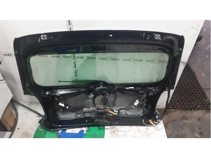 Tailgate from a Volkswagen Polo V (6R) 1.2 TDI 12V BlueMotion 2012