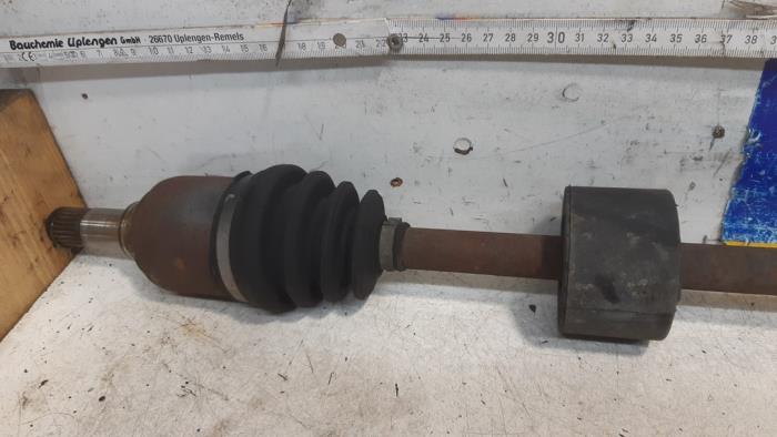 Front drive shaft, right from a Fiat Panda (169) 1.2 Fire 2005