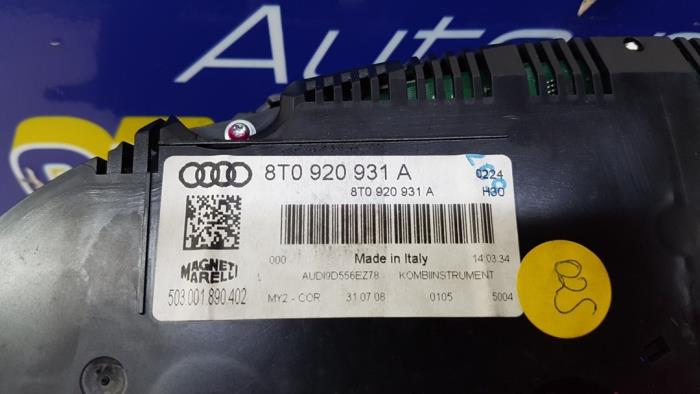 Zündschloss + Steuergerät van een Audi A5 Quattro (B8C/S) 3.0 TDI V6 24V 2008