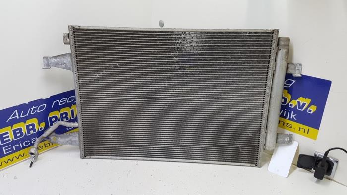 Air conditioning radiator from a Mitsubishi Colt (Z2/Z3) 1.3 16V 2009