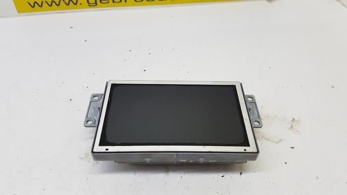 Display Multi Media control unit from a Peugeot 407 SW (6E) 2.0 16V 2006