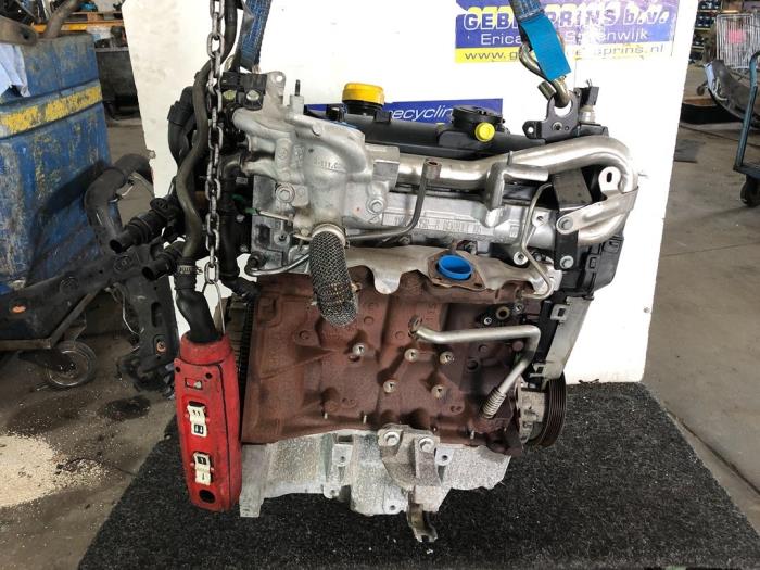 Motor from a Renault Clio IV (5R) 1.5 dCi 90 FAP 2015