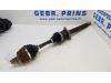 Front drive shaft, right from a Volvo V40 (MV), 2012 / 2019 1.5 T3 16V Geartronic, Hatchback, 4-dr, Petrol, 1.498cc, 112kW (152pk), FWD, B4154T2; D, 2019-01 / 2019-08, MV32 2019