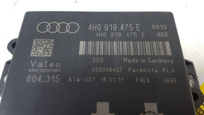 Módulo PDC de un Audi A7 Sportback (4GA/4GF) 3.0 V6 24V TFSI Quattro 2011