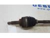 Front drive shaft, right from a Nissan Pixo (D31S) 1.0 12V 2013
