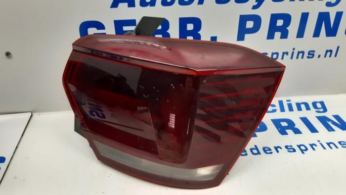 Taillight, right from a Volkswagen Polo VI (AW1) 1.0 TSI 12V 2019