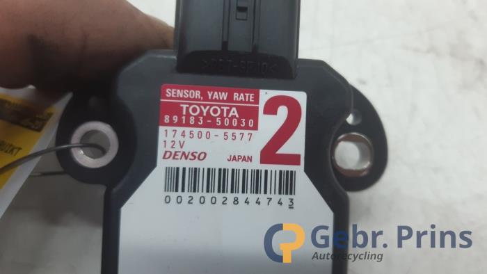 Begagnade Esp Duo-sensor Lexus IS (E3) 300h 2.5 16V Pris € 40,00 Marginaltabell erbjuds av Autorec. Gebr. Prins b.v.