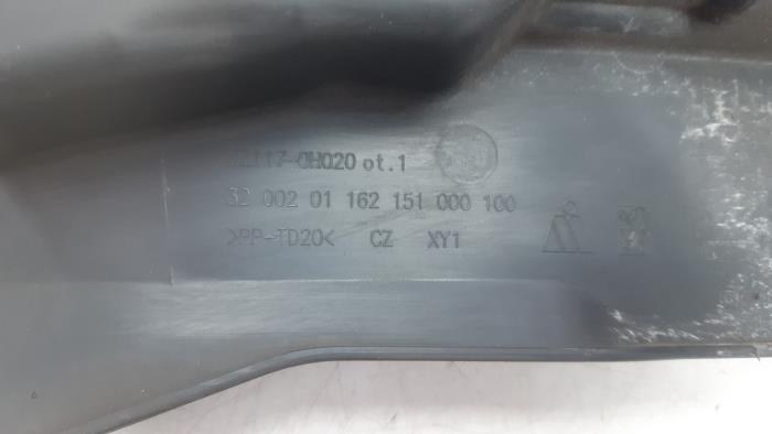Placa de cerradura de un Peugeot 108 1.0 12V 2014