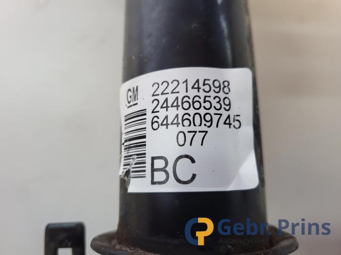 Front shock absorber rod, right Opel Astra H GTC 1.6 16V - 644609745