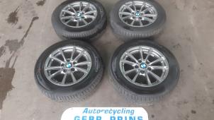Used Sport rims set + tires BMW 3 serie (F30) 320d 2.0 16V EfficientDynamicsEdition Price € 375,00 Margin scheme offered by Autorec. Gebr. Prins b.v.