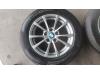 Juego de llantas deportivas + neumáticos de un BMW 3 serie (F30) 320d 2.0 16V EfficientDynamicsEdition 2015