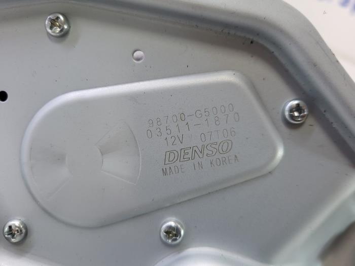 Scheibenwischermotor hinten van een Kia Niro I (DE) 1.6 GDI PHEV 2016