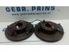 Brake disc + block front from a BMW 3 serie (E90), 2005 / 2011 320d 16V, Saloon, 4-dr, Diesel, 1.995cc, 130kW (177pk), RWD, N47D20A, 2007-09 / 2011-12, VG91; VG92 2007