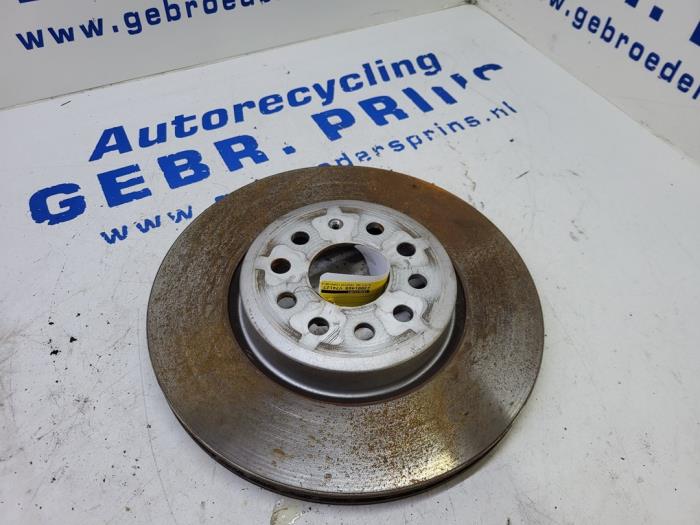 Front brake disc from a Cupra Born 58 2022
