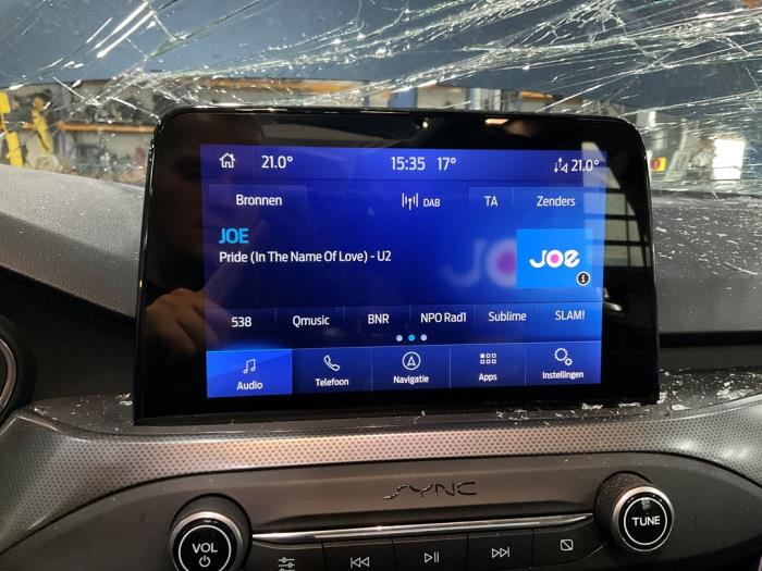 Affichage navigation d'un Ford Focus 4 Wagon 1.0 Ti-VCT EcoBoost 12V 125 2019