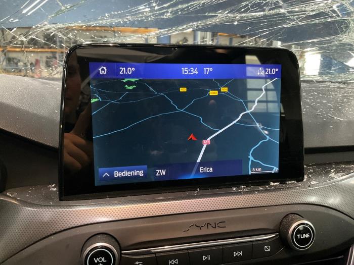 Affichage navigation d'un Ford Focus 4 Wagon 1.0 Ti-VCT EcoBoost 12V 125 2019