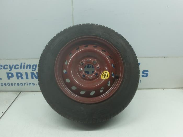 Space-saver spare wheel from a Fiat Panda (169) 1.1 Fire 2005