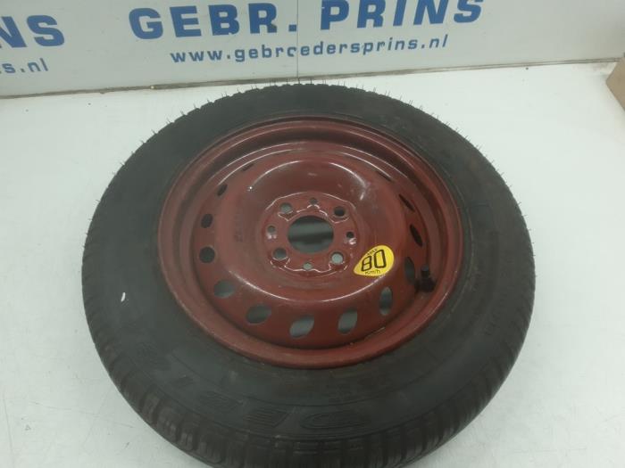 Space-saver spare wheel from a Fiat Panda (169) 1.1 Fire 2005