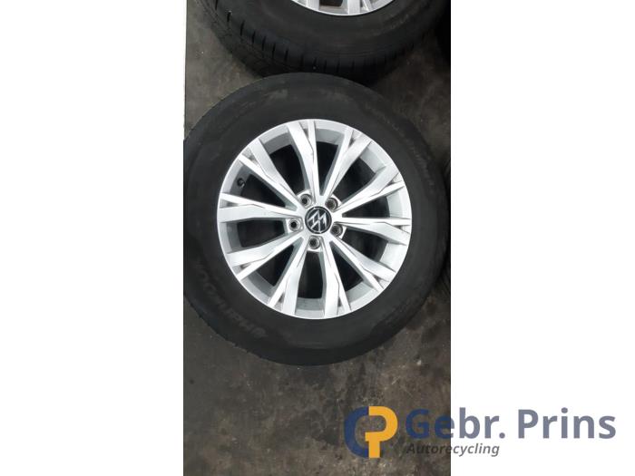 Sport rims set + tires Volkswagen Tiguan - 5NA601025 Alloy BORBET