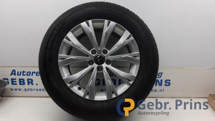 Sport rims set + tires Volkswagen Tiguan - 5NA601025 Alloy BORBET