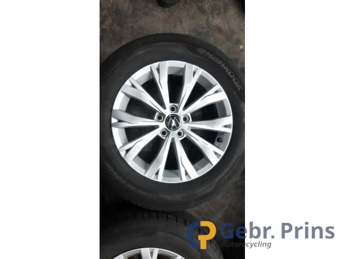 Sport rims set + tires Volkswagen Tiguan - 5NA601025 Alloy BORBET