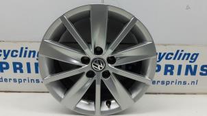 Używane Obrecz Volkswagen Polo V (6R) 1.2 TSI 16V BlueMotion Technology Cena € 50,00 Procedura marży oferowane przez Autorec. Gebr. Prins b.v.