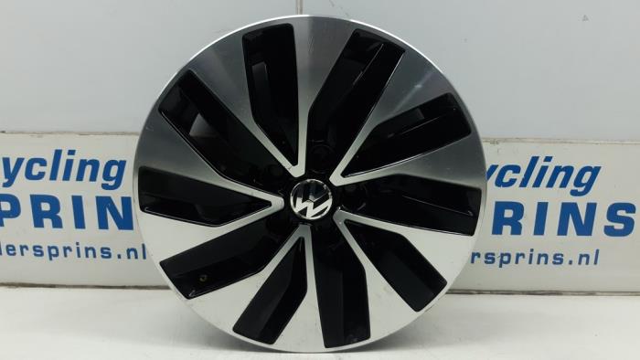 Set of sports wheels from a Volkswagen Polo 2010