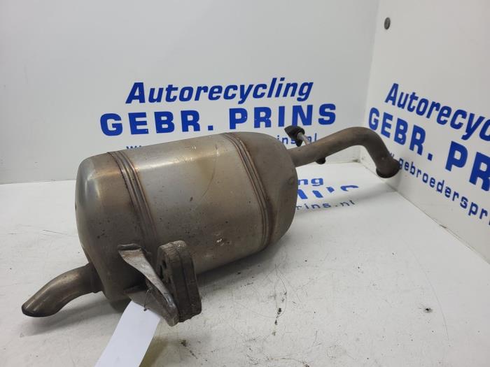 Exhaust rear silencer from a Kia Picanto (JA) 1.0 12V 2020