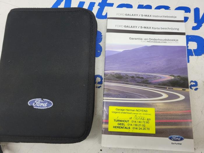 Livret d'instructions d'un Ford S-Max (GBW) 1.6 TDCi 16V 2014