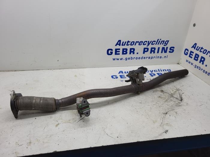 Válvula de mariposa de gases de escape de un Mercedes-Benz Citan (415.6) 1.5 108 CDI Euro 6 2019
