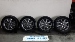 Used Sport rims set + tires Toyota Aygo (B10) 1.0 12V VVT-i Price € 330,00 Margin scheme offered by Autorec. Gebr. Prins b.v.