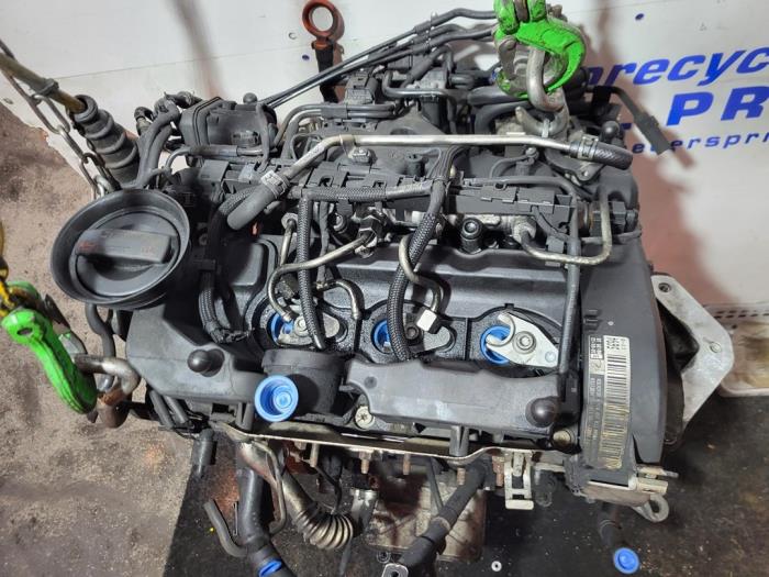 Motor de un Volkswagen Polo V (6R) 1.2 TDI 12V BlueMotion 2012