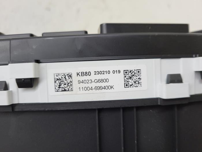 Cuentakilómetros de un Kia Picanto (JA) 1.0 DPi 12V 2023