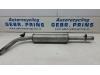 Exhaust middle silencer from a Volkswagen Polo III (6N1), 1994 / 1999 1.6i 75, Hatchback, Petrol, 1.598cc, 55kW (75pk), FWD, AEA; AEE; AHS, 1994-10 / 1999-10, 6N1 1997