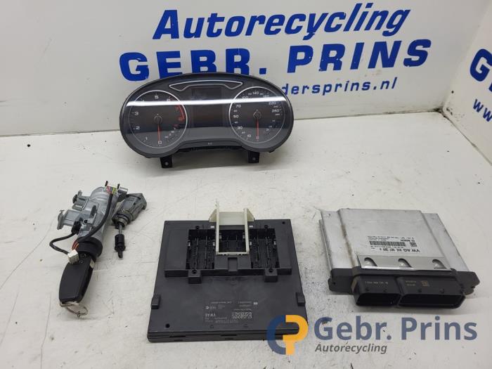 Used Ignition lock + computer Audi A3 Sportback (8VA/8VF) 1.4 TFSI 16V Price € 300,00 Margin scheme offered by Autorec. Gebr. Prins b.v.
