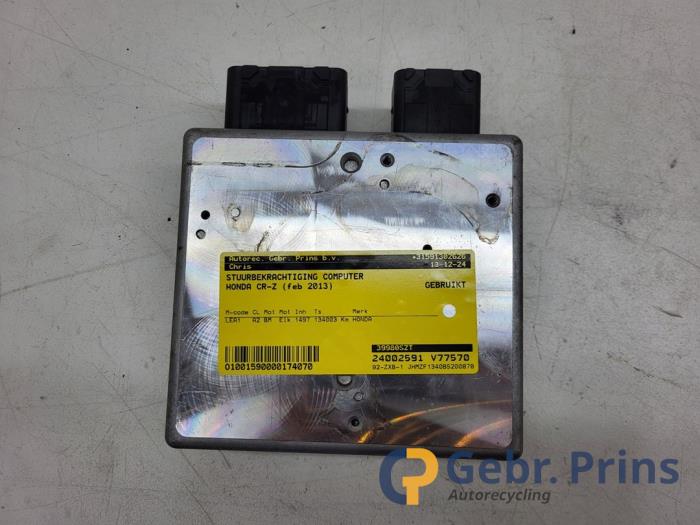 Used Power steering computer Honda CR-Z (ZF1) 1.5 Hybrid 16V Price € 50,00 Margin scheme offered by Autorec. Gebr. Prins b.v.