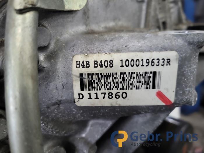 Motor van een Renault Captur I (2R) 0.9 Energy TCE 12V 2016