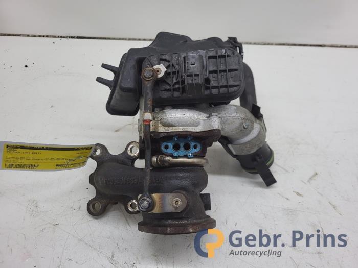 Używane Turbo Volkswagen Polo VI (AW1) 1.0 TSI 12V Cena € 200,00 Procedura marży oferowane przez Autorec. Gebr. Prins b.v.