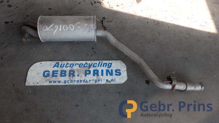 Gebrauchte Auspuff Enddämpfer Volkswagen Transporter/Caravelle T4 2.5 TDI Preis € 40,00 Margenregelung angeboten von Autorec. Gebr. Prins b.v.