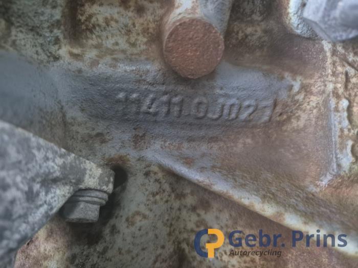 Motor van een Toyota Yaris II (P9) 1.3 16V VVT-i 2006