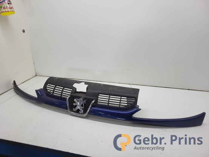 Używane Grill Peugeot 206 CC (2D) 1.6 16V Cena € 20,00 Procedura marży oferowane przez Autorec. Gebr. Prins b.v.