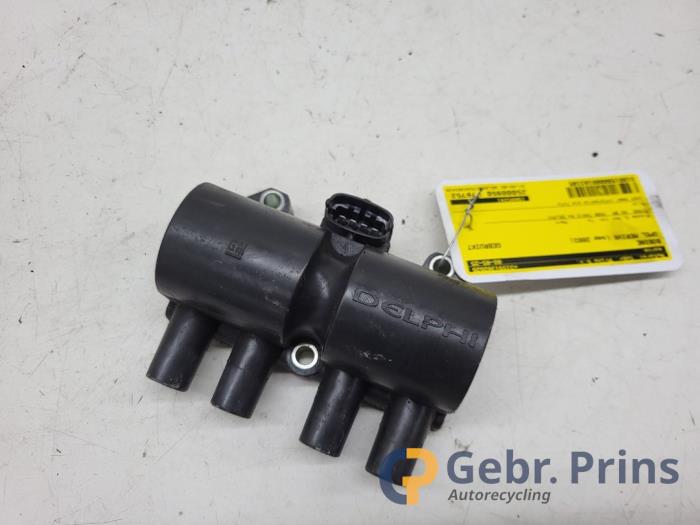 Gebrauchte Zündspule Opel Meriva (A) 1.6 Preis € 20,00 Margenregelung angeboten von Autorec. Gebr. Prins b.v.